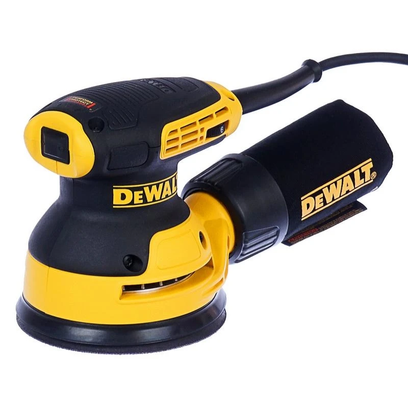 Машина шлифовальная эксцентриковая DeWalt DWE6423 (Амплитуда колебаний 2 6мм крепление