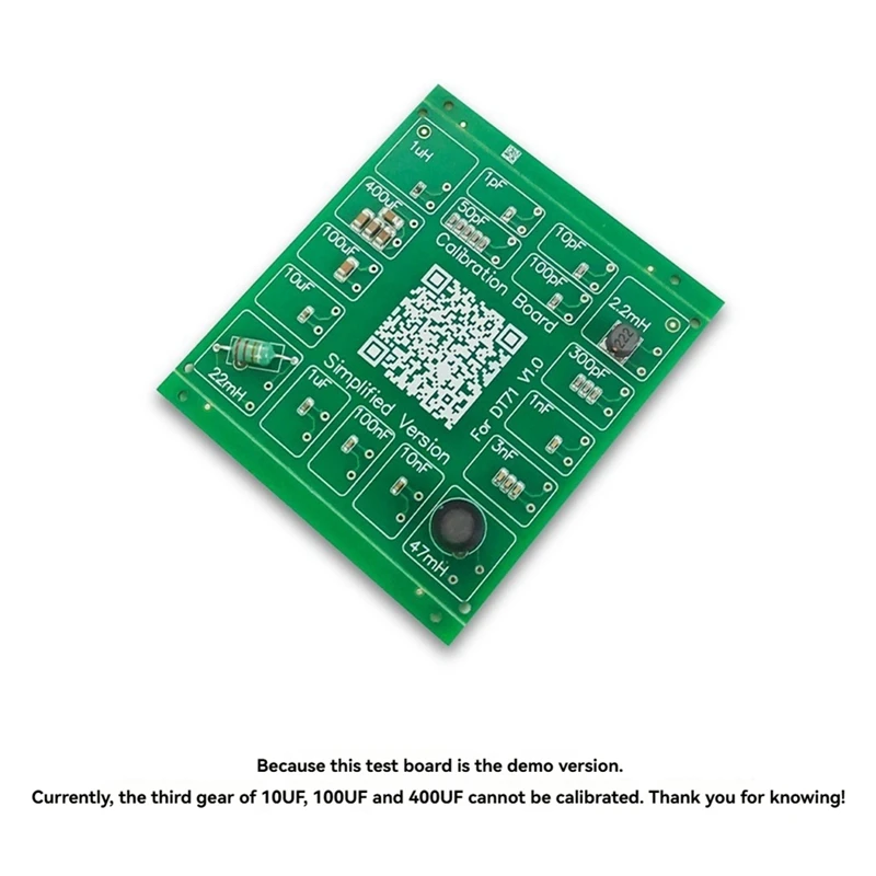 Калибровочная плата DT71 для испытания емкости и индуктивности регулировки