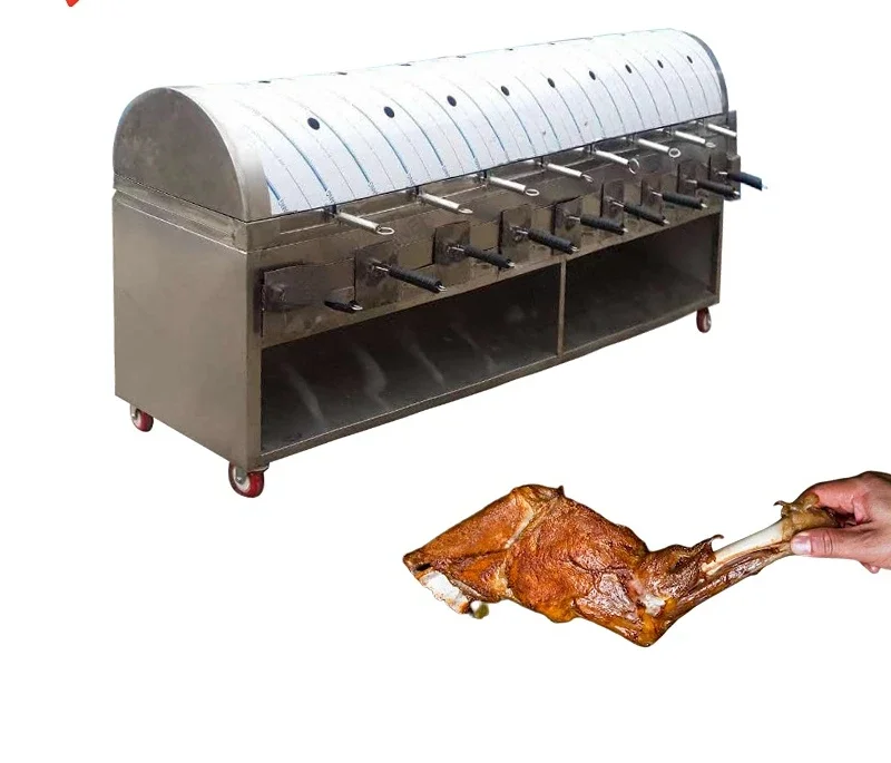 Мини Профессиональный чугунный греческий газ бамбуковая древесина Встроенный