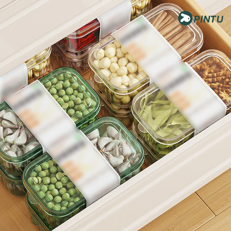 Основы для кухни и холодильника: прямоугольные герметичные контейнеры пищевых