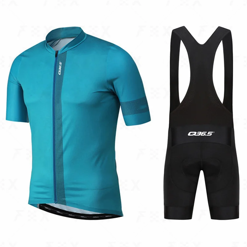 

Новинка 2024, велосипедные комплекты q36,5, Мужская Джерси с коротким рукавом, быстросохнущая велосипедная рубашка, летняя велосипедная одежда, униформа для горного велосипеда, велосипедный нагрудник