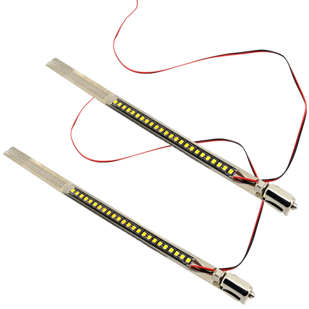 

2pcs Convenient Motorcycle Strip Lights Decorative Lamp Strip Fork Turn