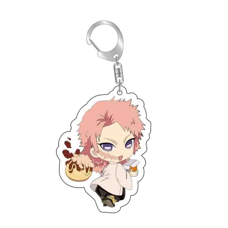 

Demon Slayer Keychain,Acrylic Keyring Figure Cute Feature Design Exquisite Japanese Anime Keychains Decor Pendant Cosplay Props