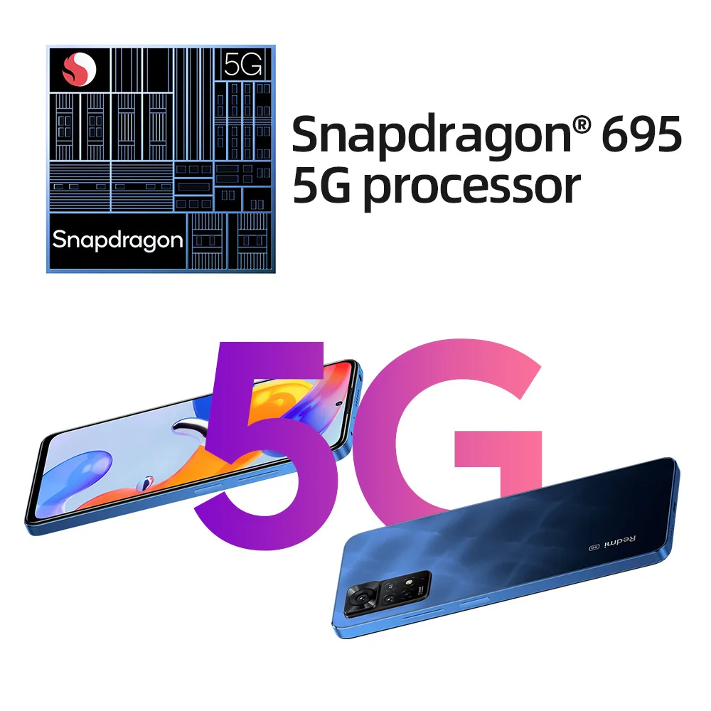 Global Version Xiaomi Redmi Note 11 Pro 5G Mobile Phone 6.67