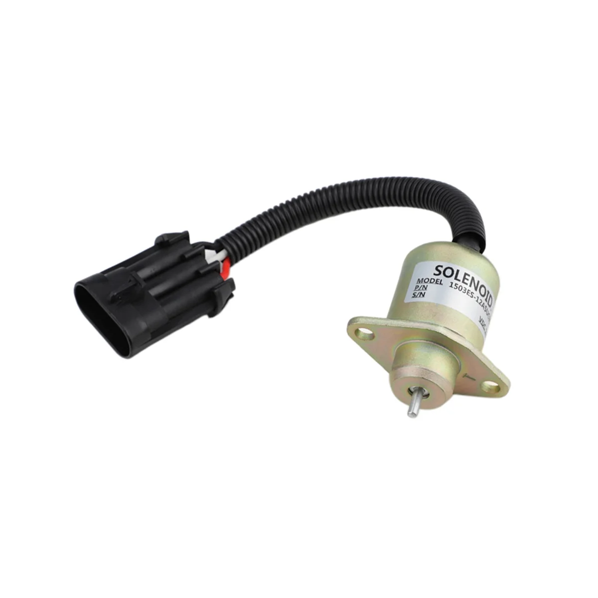 

251523001 Fuel Shut Off Stop Solenoid for Kubota Diesel Engine R90 R-25-15230-01