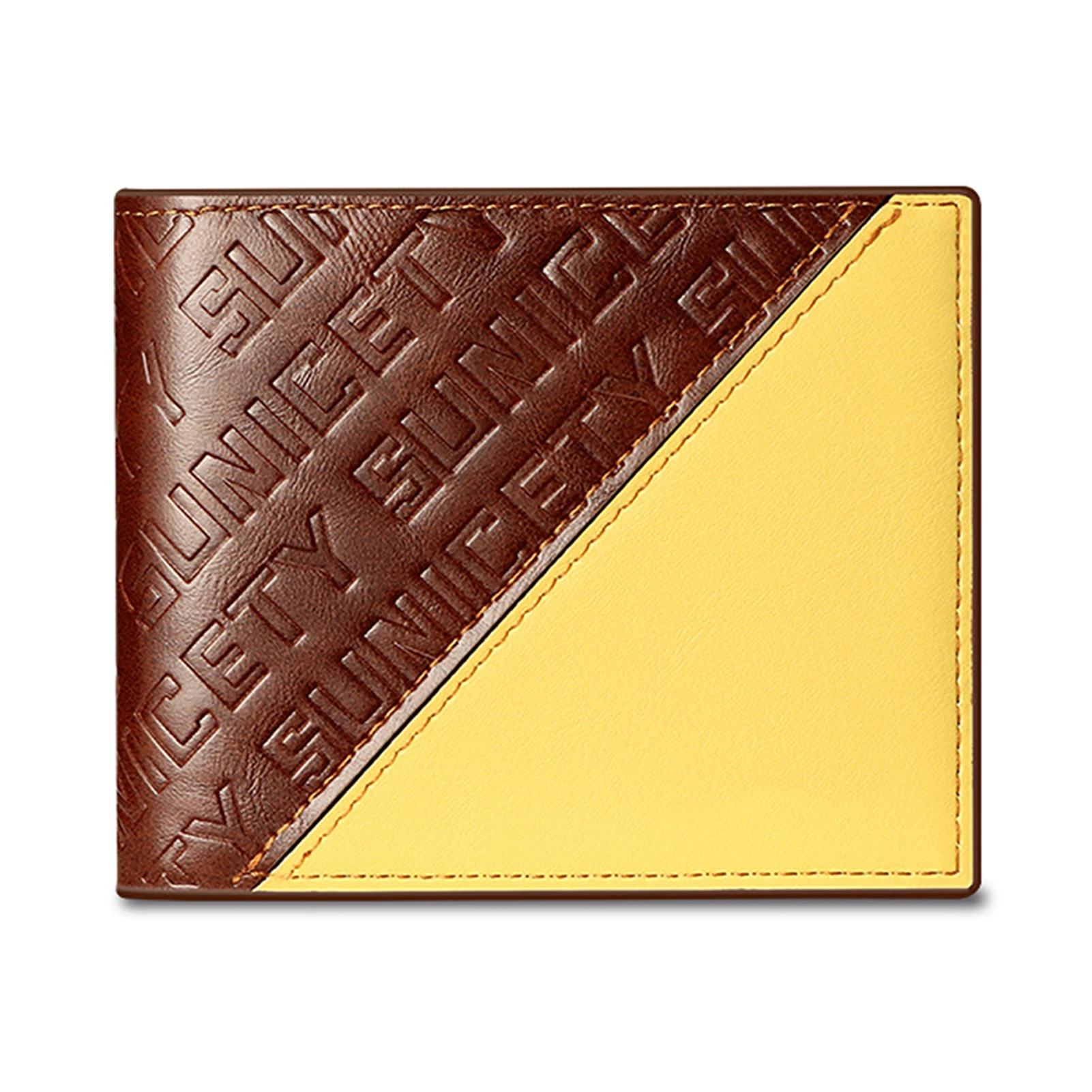 

Men's Bifold Splicing Coin Purse Super Multi-card Position Daily Life Top Quality Carteras Para Mujer Wallets For Women Wallet