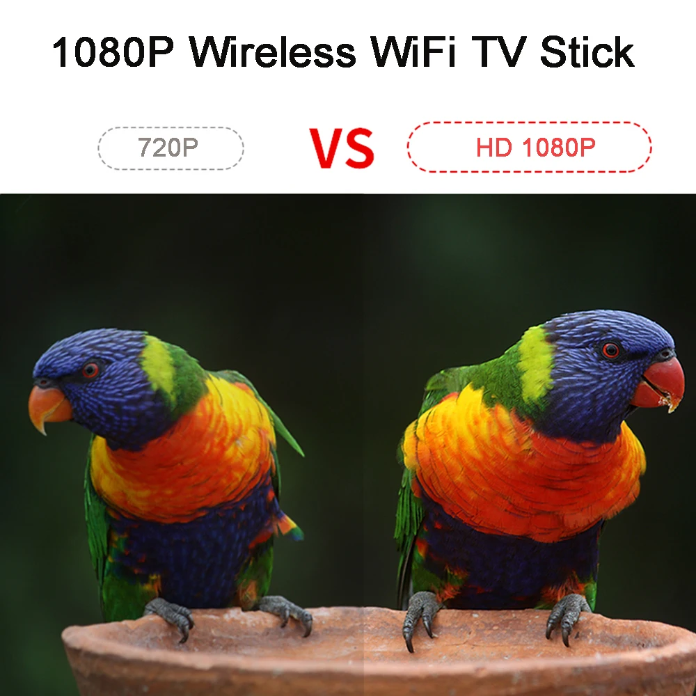 Приемник для телевизора M2 Plus беспроводной Wi-Fi дисплей ТВ-адаптер 1080P экран