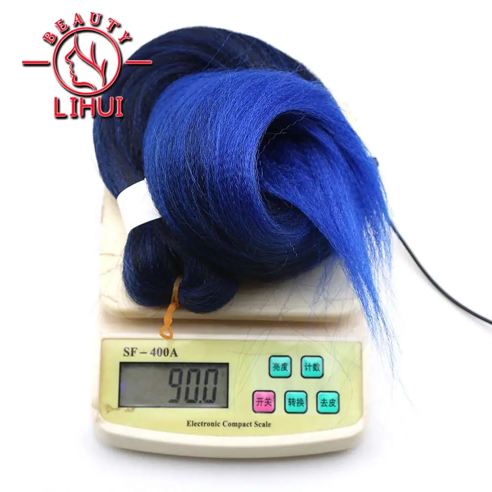 Косы для волос ранее растянутые канекалон плетения кос из синтетических 26 дюймов