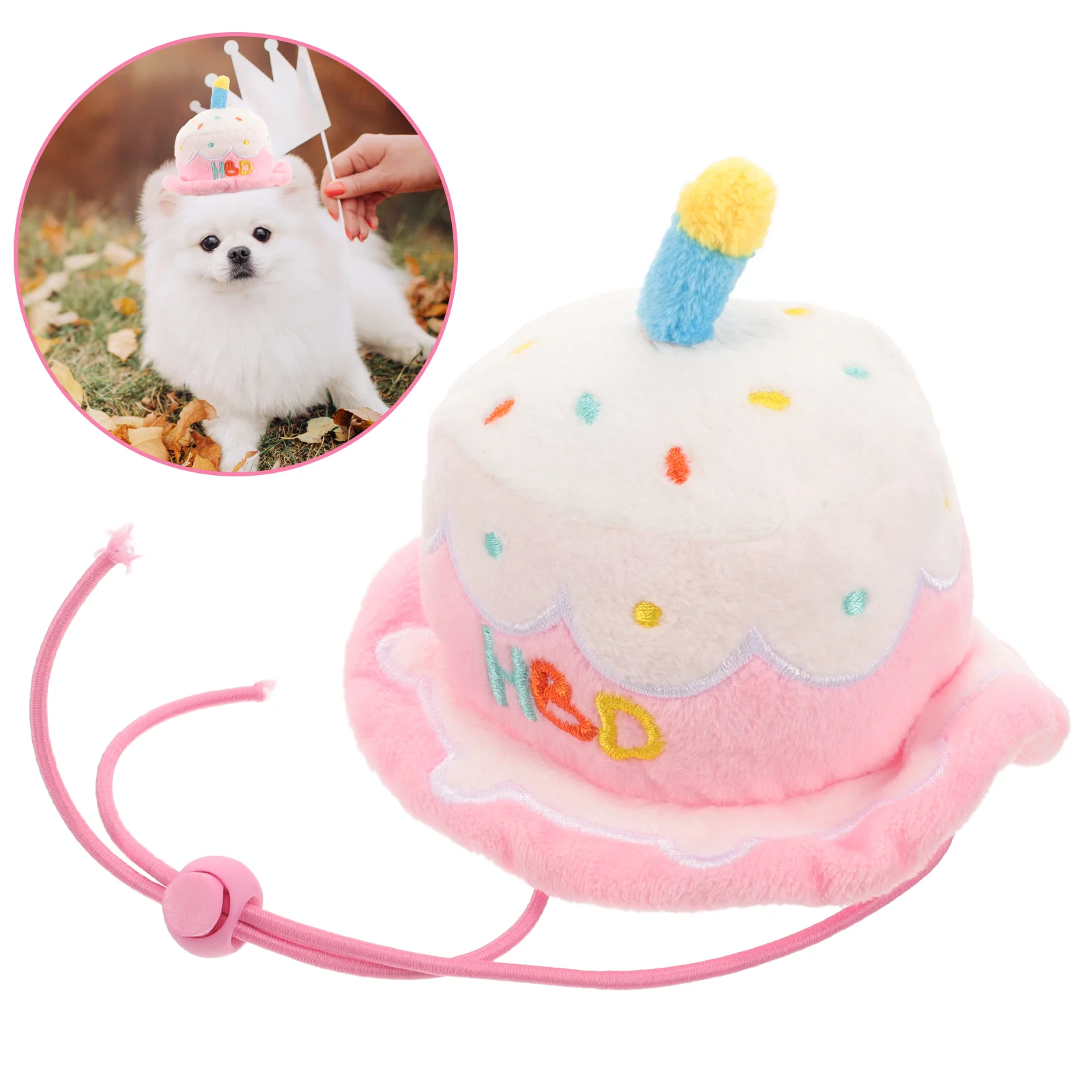 

Pet Accessories Birthday Hat Cat Headwear Costume Cap Puppy Accessory Cartoon Dog