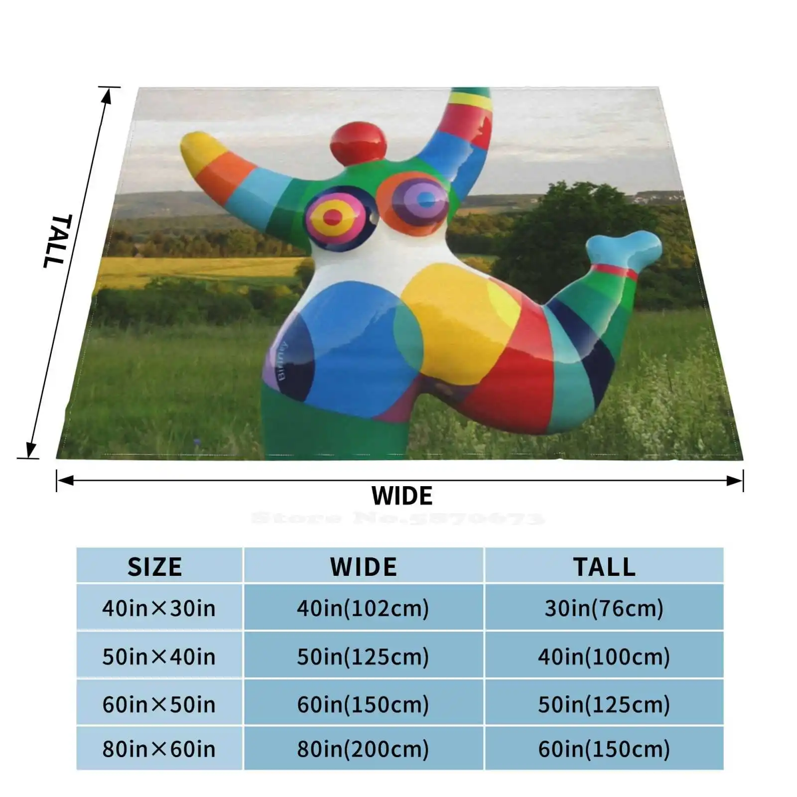 Biriney Nana-Tribute To Niki De Saint Phalle все размеры мягкое одеяло домашний декор постельные