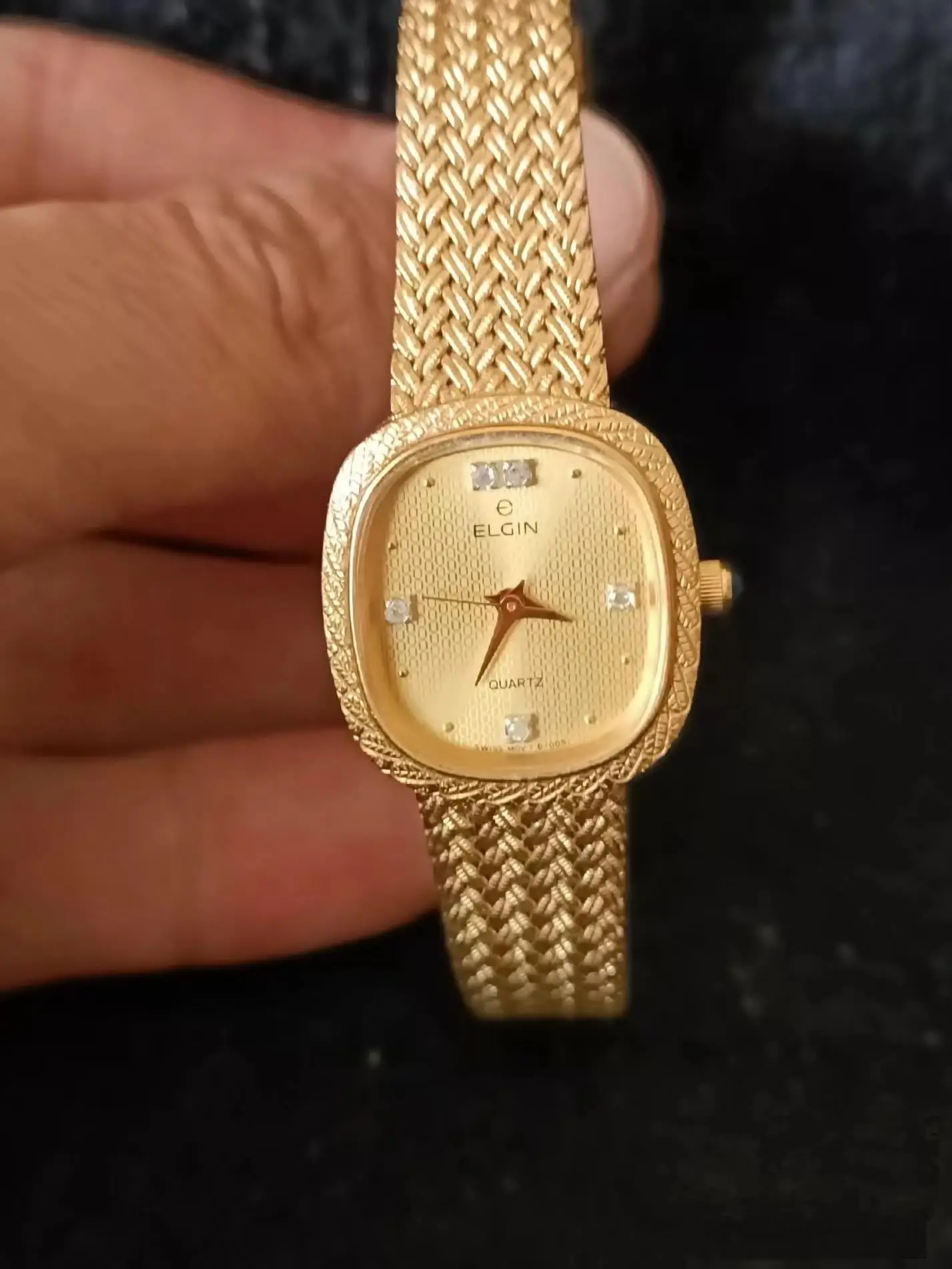 Тканые пшеничные ушные цепочки из медного никелевого сплава женские часы с