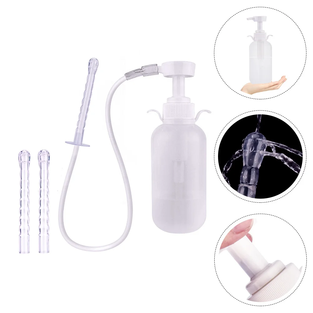 

Douche Cleaner Cleansing Bottle Cleaning Enema Bidet Irrigator Women Manual System Tool Female Kit Vaginial Syringe Washer