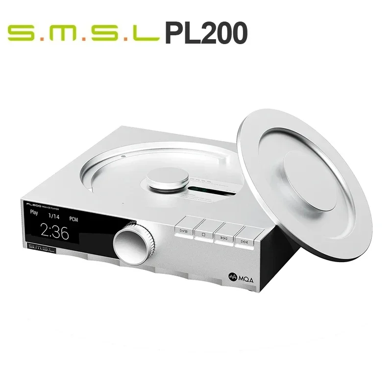 SMSL PL200 MQA CD-плеер Bluetooth-приемник USB ЦАП Прецизионный доступ Сервосистема Hi-Res Audio