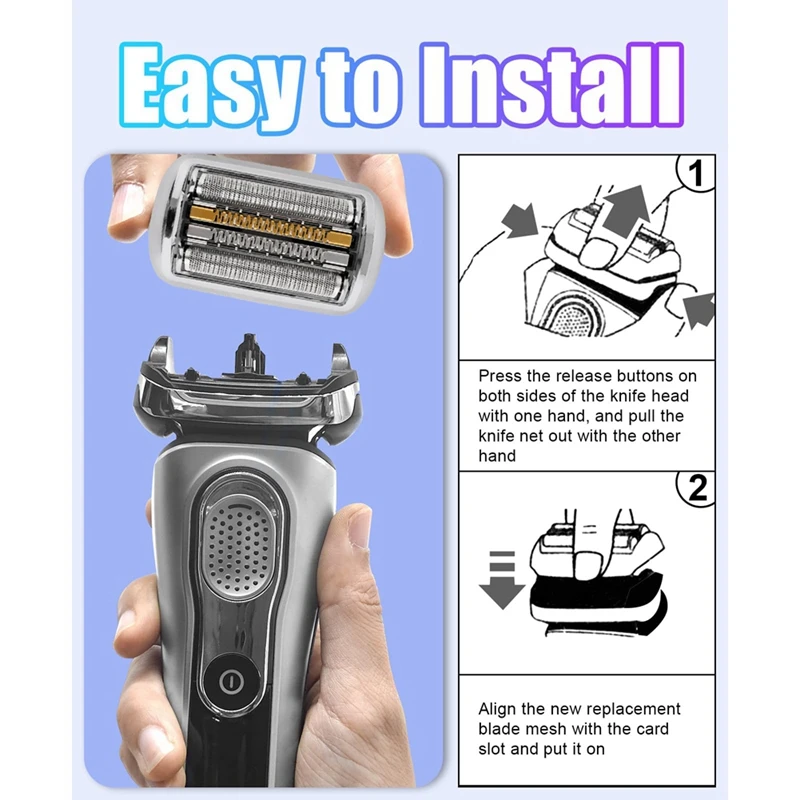 Сменная бритвенная головка для Braun серии 9 бритва из фольги 9040S 9080Cc 9093S 9095Cc 9240S 9242S