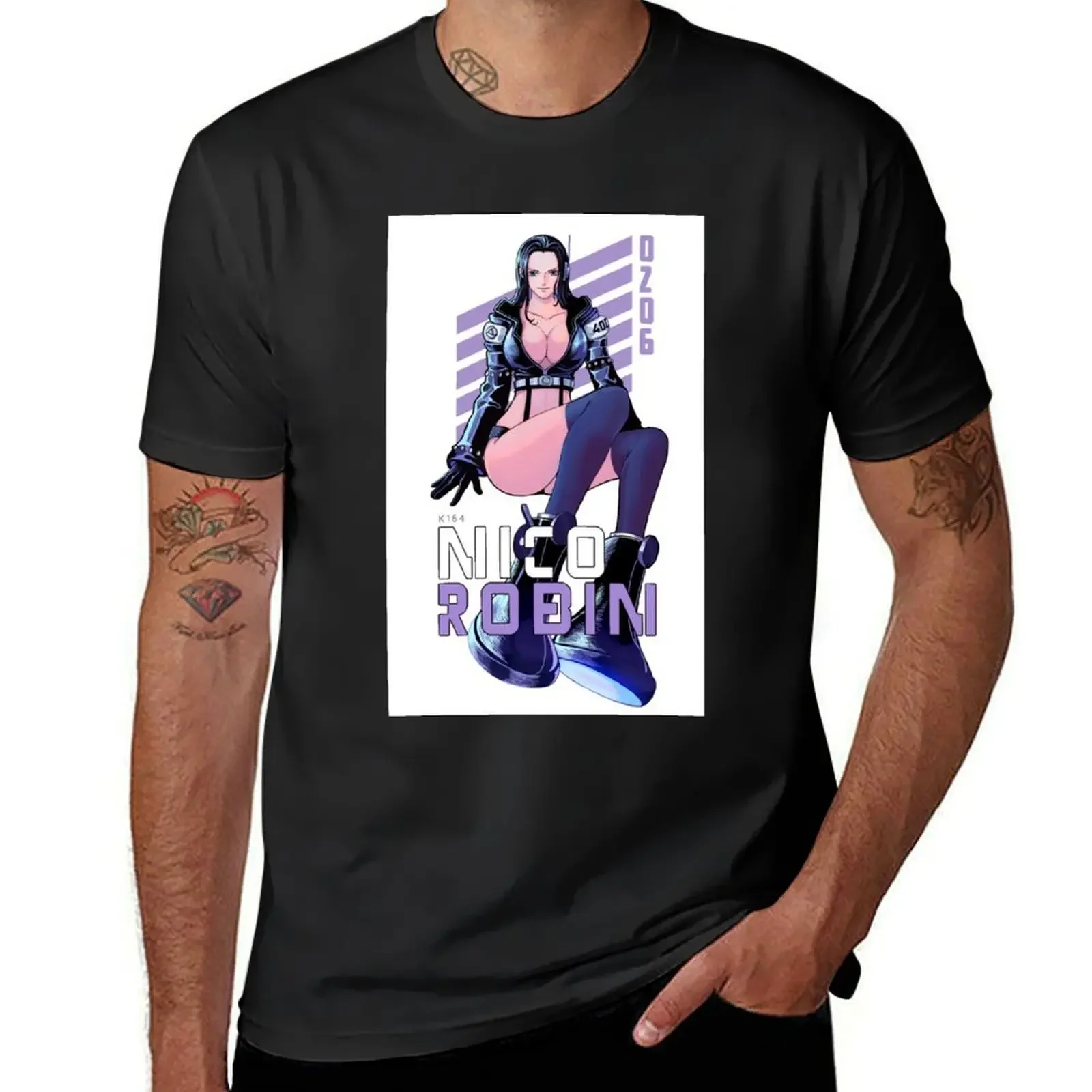 Нико Робин (Egghead Arc) футболки топы графическая Футболка мужская футболка