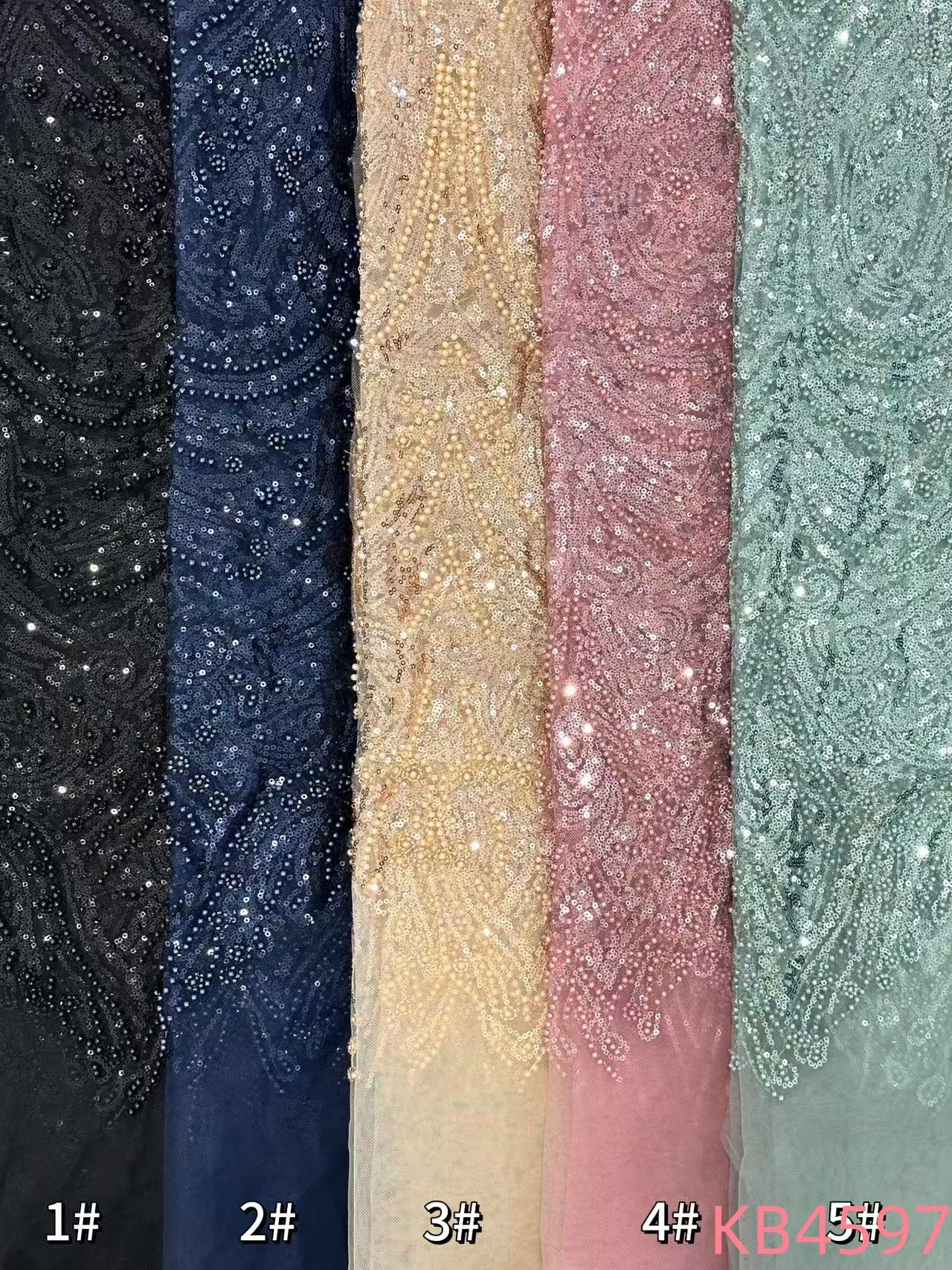 Кружевная ткань с золотыми бусинами высокое качество нигерийский тюль блестками