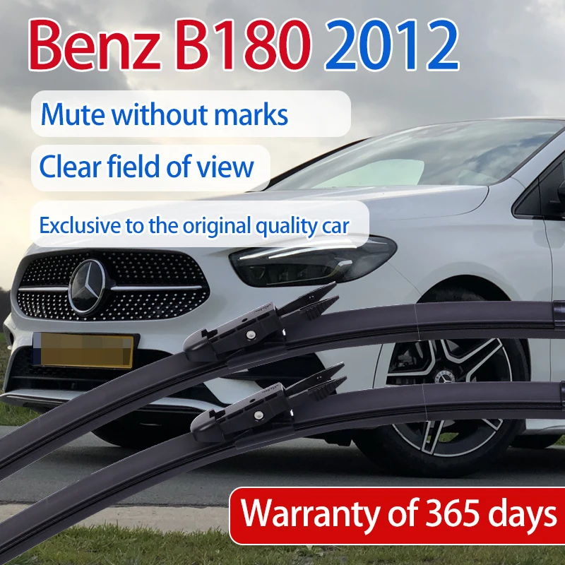 

ShangKeWen Car Boneless Silicone Windshield Wiper Blade For Benz B180 Universal Noise Reduction Wipers Mercedes-Benz Accessories
