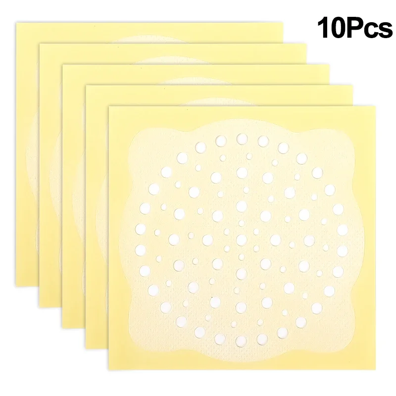 

20/5 шт. одноразовый фильтр для раковины, наклейки для слива душа, ловушка для волос, сливная крышка для кухни, ванной комнаты, противоблокирующий фильтр для раковины