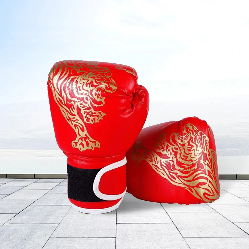 Профессиональные боксерские перчатки унисекс брендовые дышащие удобные для