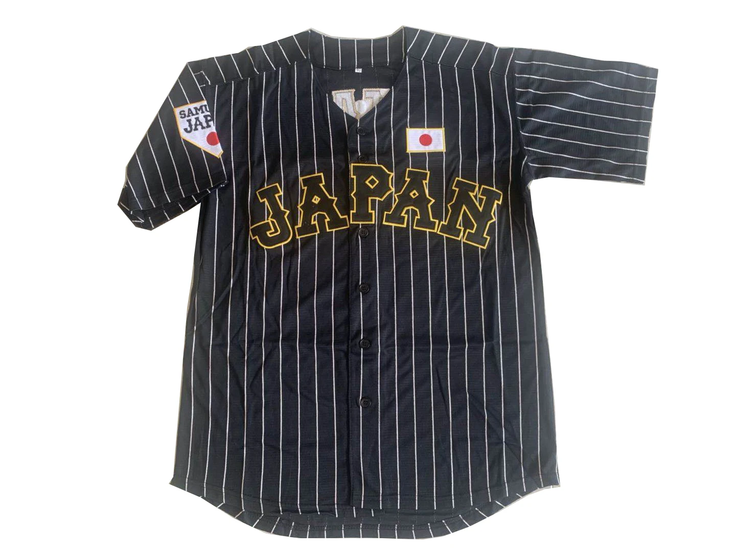 BG baseball jerseys Japan 16 OHTANI jerseys Outdoor sportswear Embroidery sewing black  Hip-hop Street culture 2020 summer