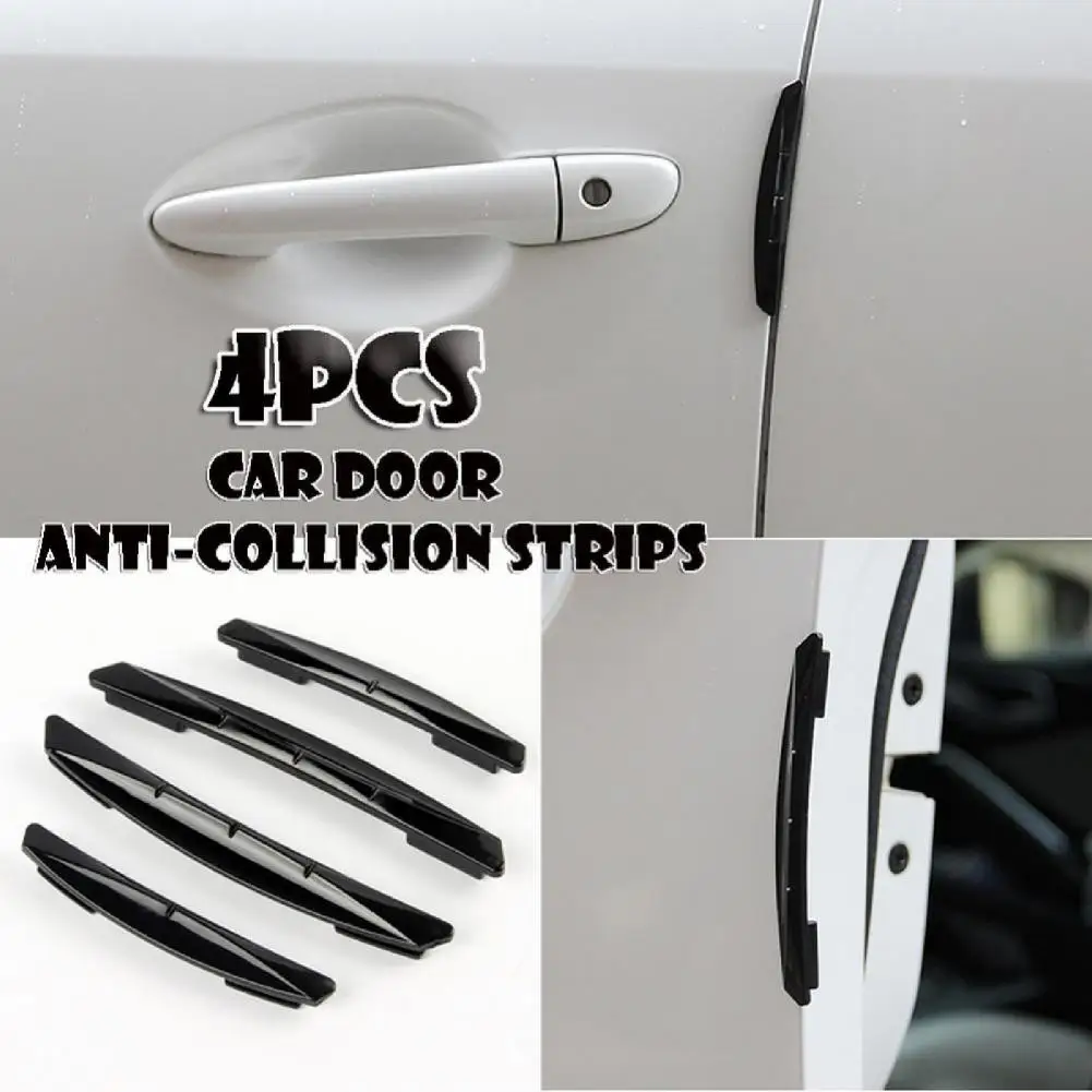 

4Pcs/Set Car Sticker Non-scratching Abrasion Resistant Widely Used Anti Collision Car Door Edge Guards for Pickup