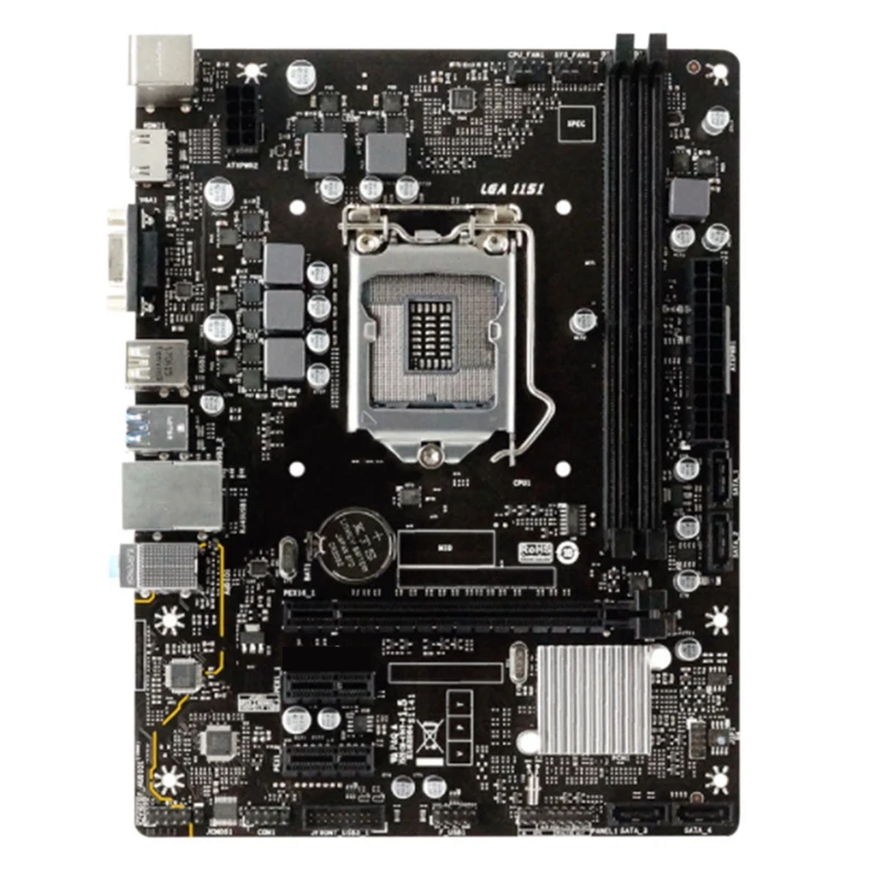 

H310Mh LGA 1151 4XUSB 2.0 4XSATA for H410 Chipset Mini Atx Matx Motherboard