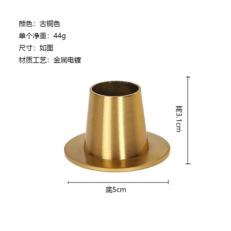 Металлические подсвечники MOONBIFFY