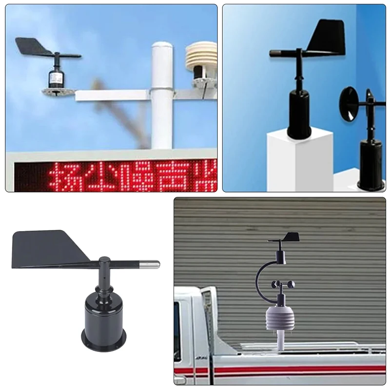 Пластиковый Индикатор Направления Ветра Безопасная Сменная Часть Анемометр