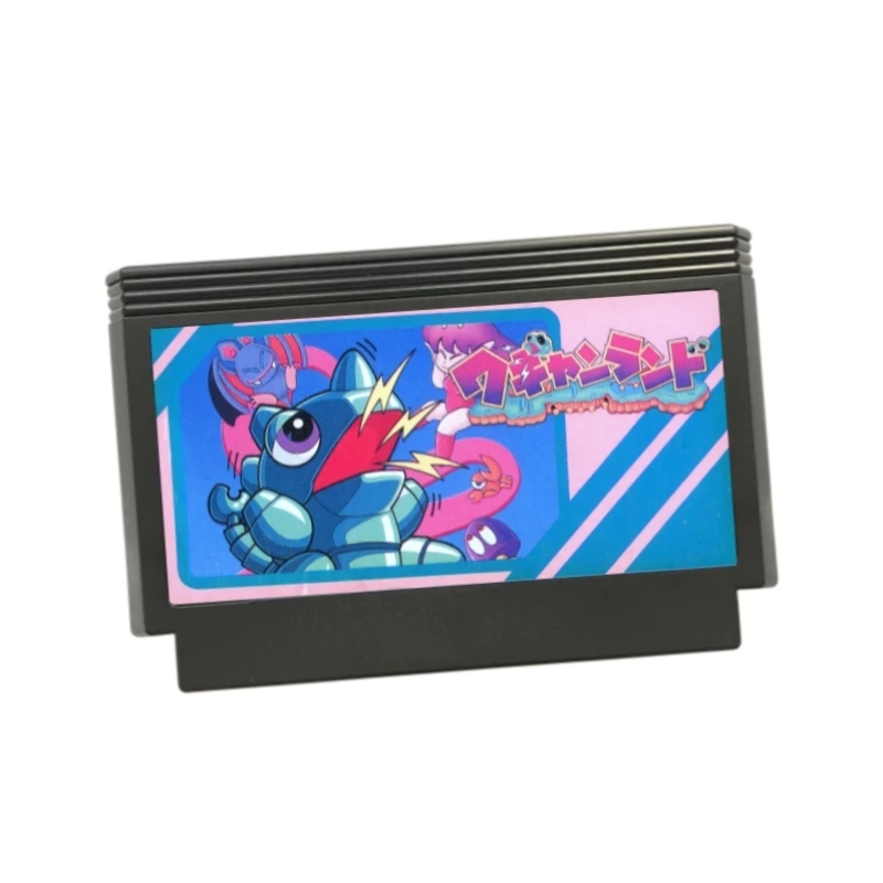 

Wagyan Land English Game Cartridge for FC Console 60Pins Video Game Card