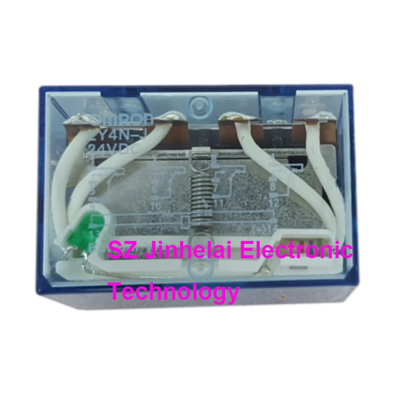 Original Omron Ly4n-j 24vdc 12vdc 110vdc 220vac 24vac 110vac Relé Ly4nj Novo e