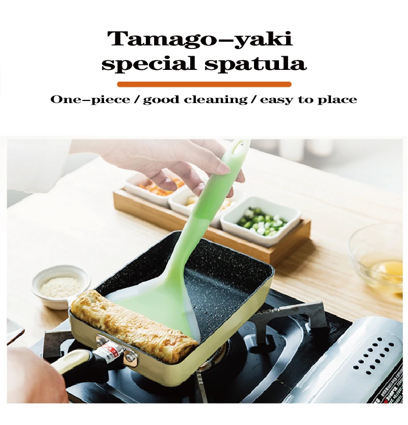

Специальная лопатка для блинчиков, домашняя кухонная утварь, антипригарная сковорода, кухонные аксессуары, кухонная силиконовая лопатка