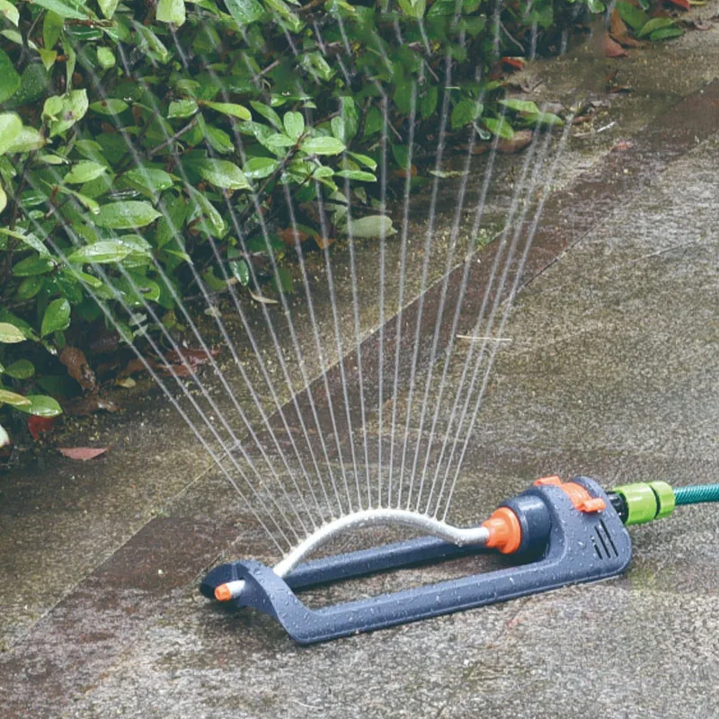 

Automatic Garden Sprinkler, 19 Nozzles, Oscillating Lawn Swing Sprinkler, Watering Equipment, Accessories, 4 Modes