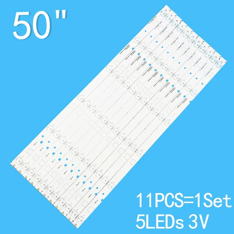 Новый 11 шт./лот для телевизора Hisense 50 дюймов SVH500A24-5LED-REV06 HD500DF-B53 HD500DF-B54 RSAG7.820.6660 LEDN50D36P