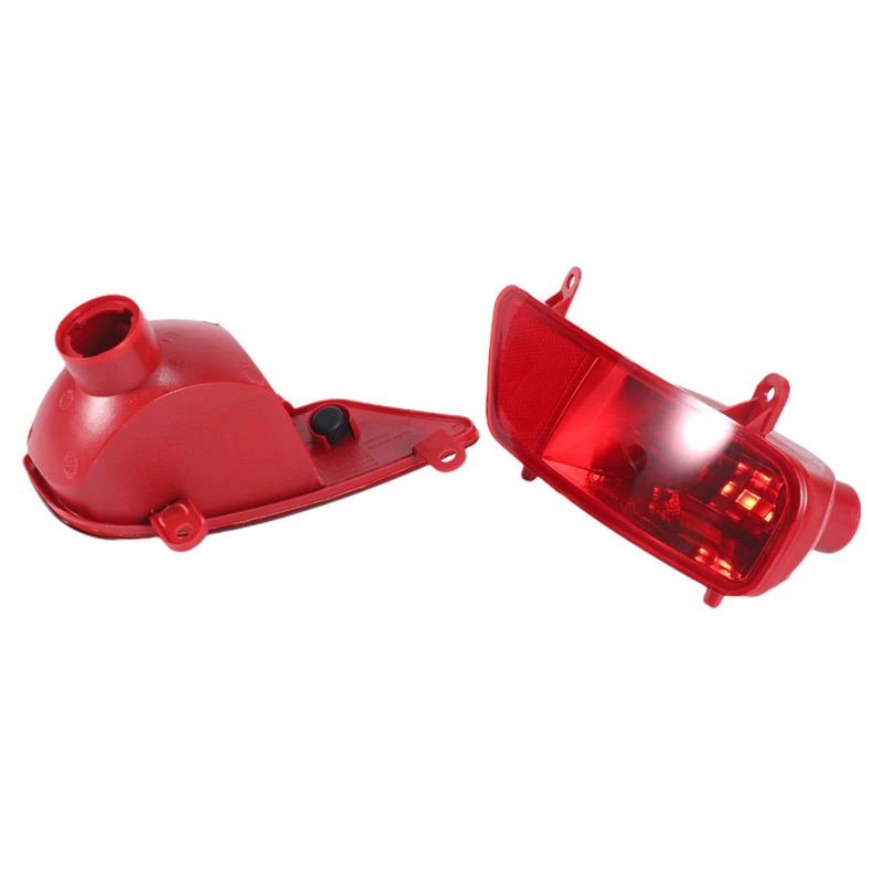 2X задний бампер автомобиля противотуманные фары светоотражающие для Peugeot 3008 2009