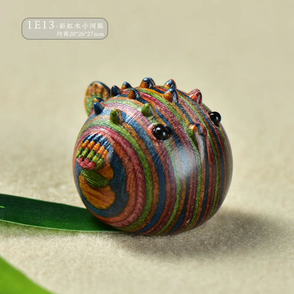 

Миниатюрные милые деревянные украшения в виде рыбки-мешков, красочная резьба по дереву, аксессуары «сделай сам», креативные подарки для пар