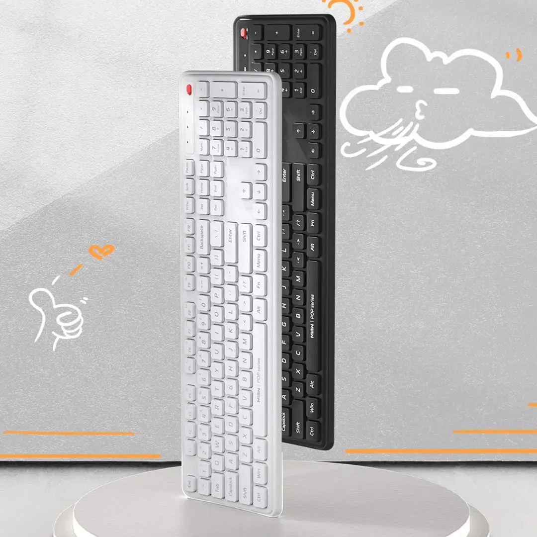 MIIIW Беспроводная расческа для клавиатуры и мыши Queit Gen 3 механическое ощущение 104