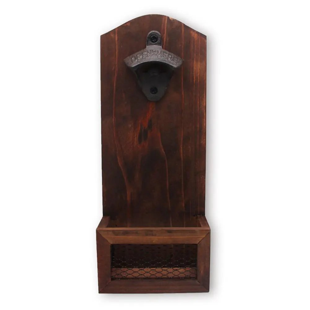 

Настенная декоративная деревянная Магнитная Крышка для холодильника, отеля, пива, ресторана, дома, практичная Магнитная Безопасная крышка