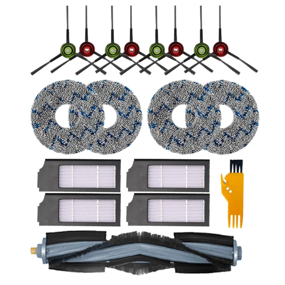 

18 шт., сменные детали для робота-пылесоса Ecovacs Deebot T10