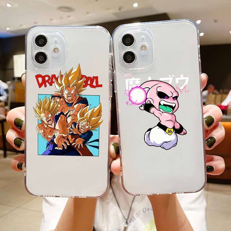 

Dragon Ball Anime Phone Cases For iPhone SE 2020 6 6S 7 8 11 12 13 Mini Plus X XS XR Pro Max Funda