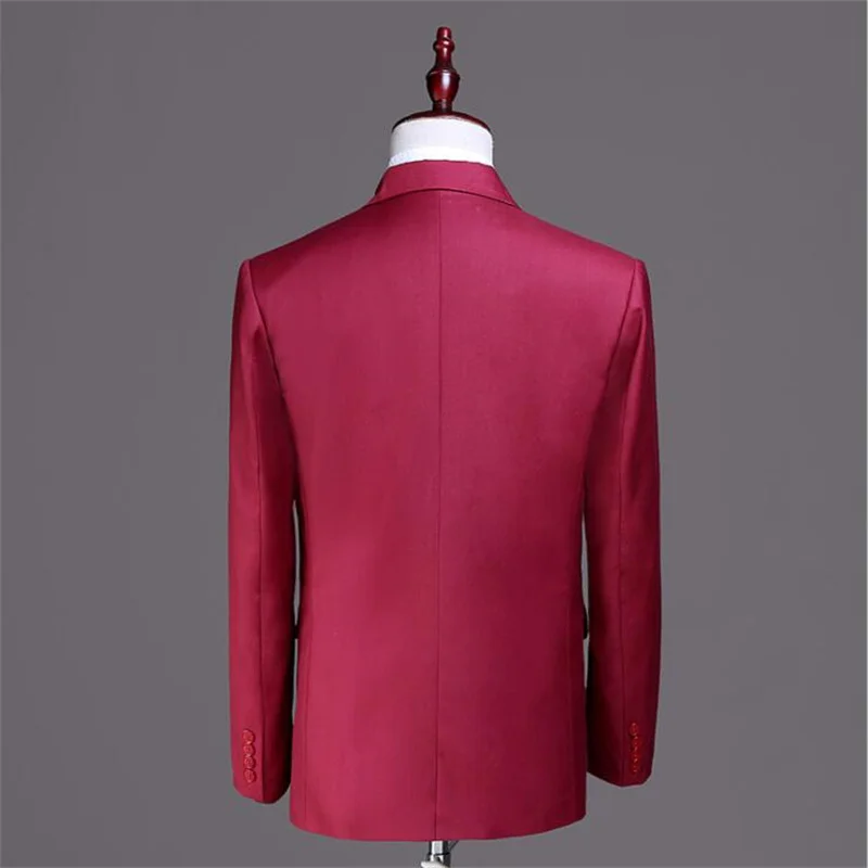 Черный блейзер мужской костюм блёстки цветок куртки мужские свадебные костюмы