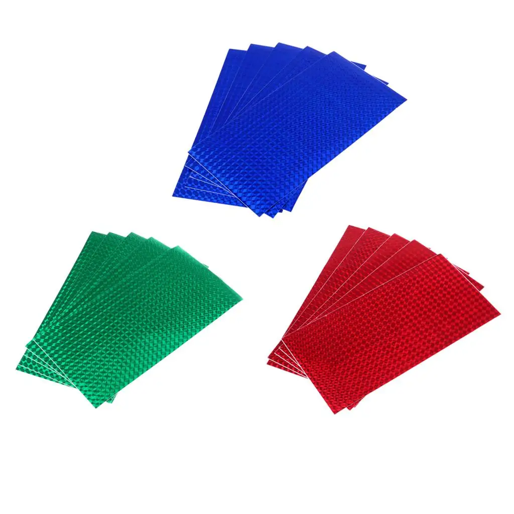 2-4 шт./упаковка Голографическая клейкая лента для приманки