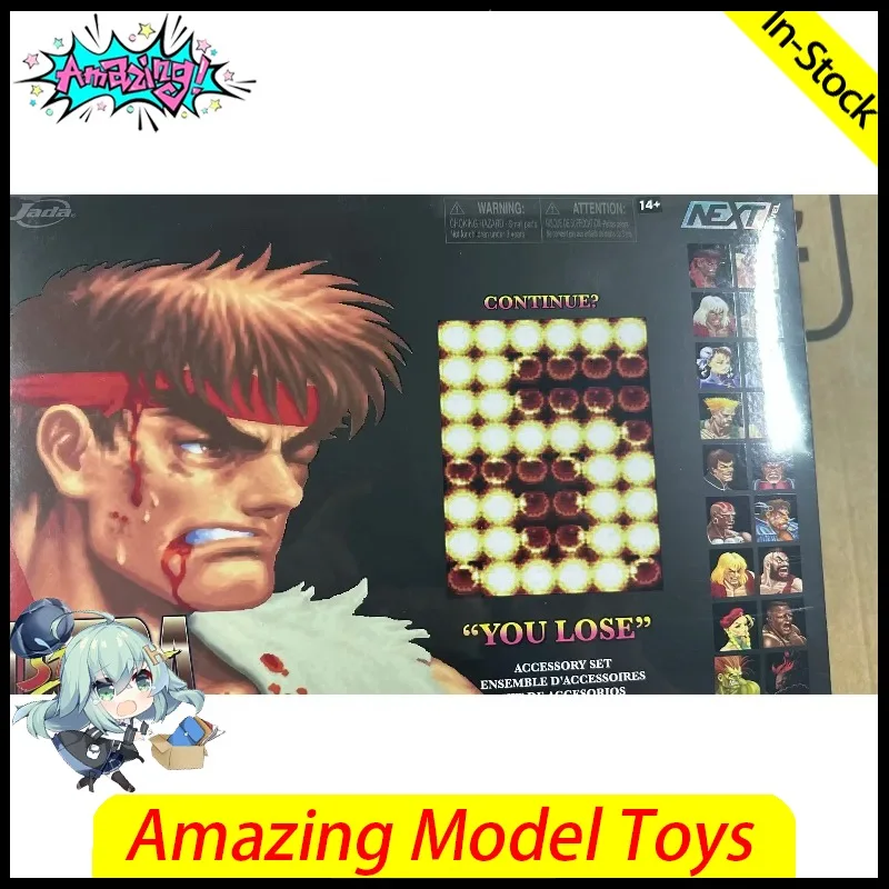 Фото Абсолютно новый, в наличии: Jada SDCC Limited Edition Street Fighter 2 – Сменные голова и руки (поврежденные в бою), с реалистичной маркировкой Акумы. №5