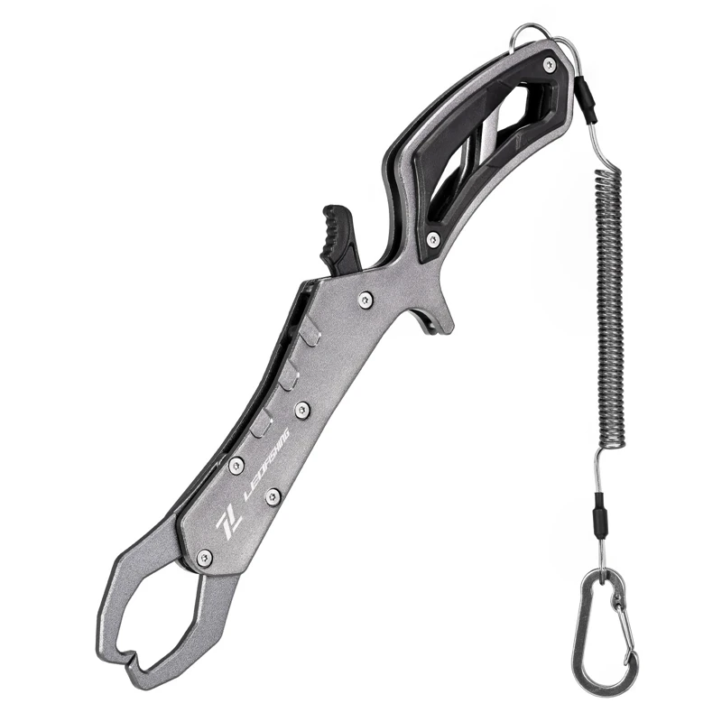 

1 PCS LEO Aluminum Alloy Fishing Pliers Anti-Rust Fishing Pliers Fish Catcher With Leaky Rope Hanging Buckle