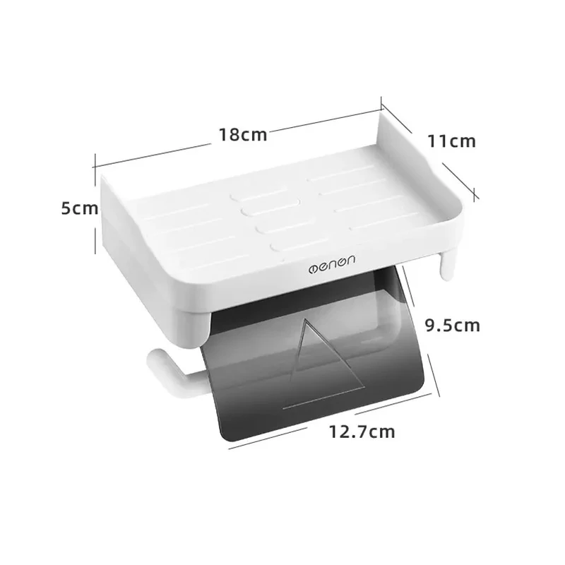 

Стеллаж для хранения рулонной бумаги, настенный пластиковый держатель для туалетной бумаги, держатель рулонной бумаги, аксессуары для ванной комнаты, бытовая полка для туалета