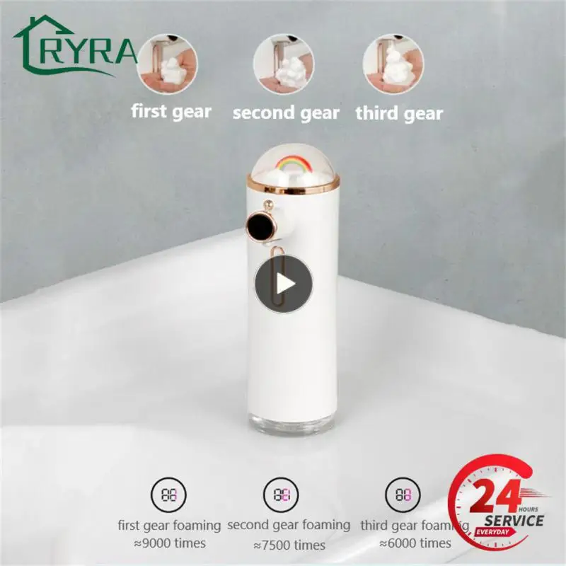 

Smart Washing Hand Machine Press Free Vertical Smart Foam Machine 400ml Infrared Induced Foam Machine Liquid Dispens Mute