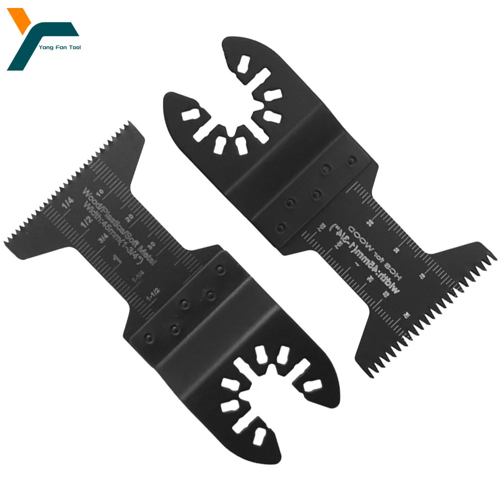 

1/2Pcs Oscillating Multitool Blade Quick Release Saw Blade Fine Coarse Tooth For Bosch Fein Multimaster Einhell Erbauer Makita