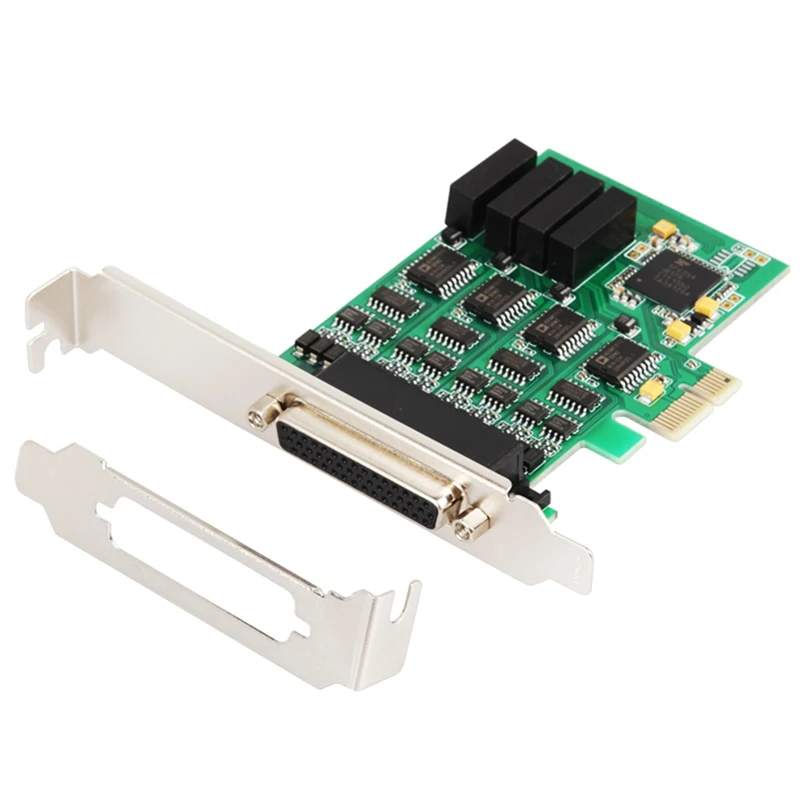 Фото PCI Express на 4 порта, высокоскоростная RS422 RS485 многосерийная Pcie Industrial I/O карта Exar 17V354 с низкопрофильным кронштейном №3