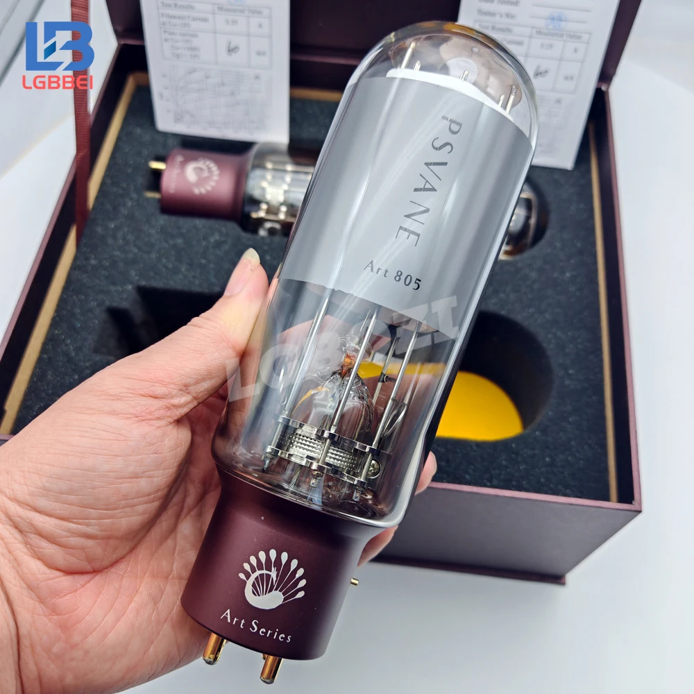 Фото Лампа PSVANE ART 805 | Прямая замена для Shuguang 805A/FU-5 | Carbon-Crystal Tech | Соответствующая пара (купить 2/4) | Усилители HiFi №4