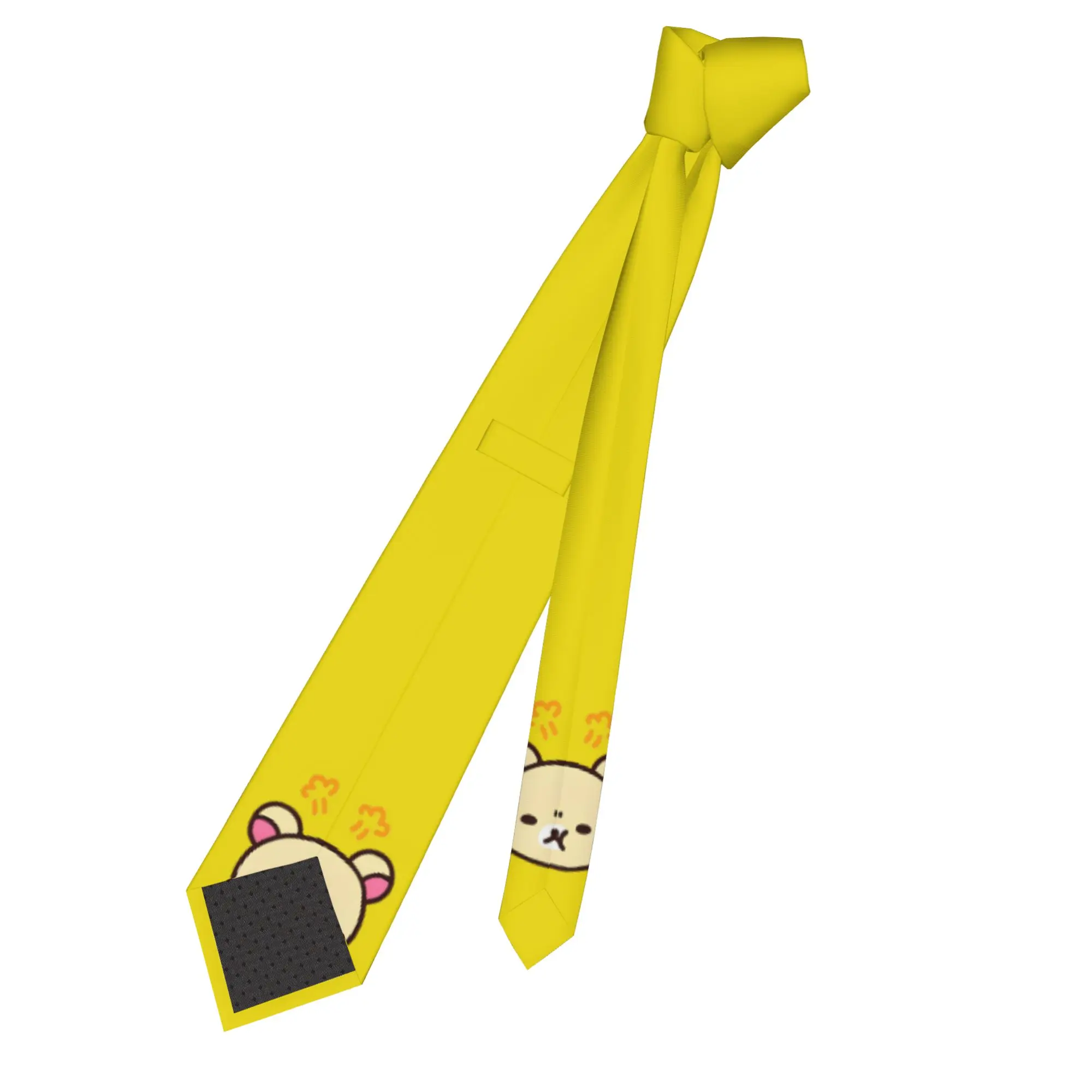 Галстук Rilakkuma Angry Tie для косплея и вечеринок, мужской классический повседневный галстук, аксессуары, качественный галстук с принтом (art.: 3920da855ac8c) - 3920da855ac8c