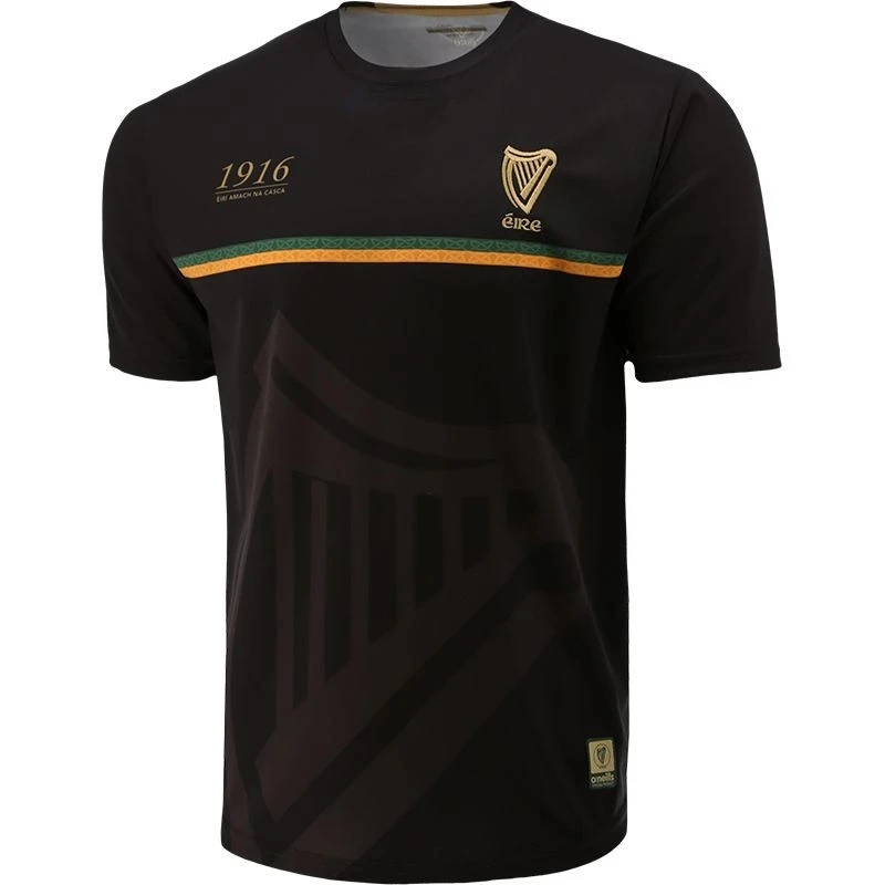 

New 1916 Commemoration Jersey Black size S--3XL-4XL-5XL